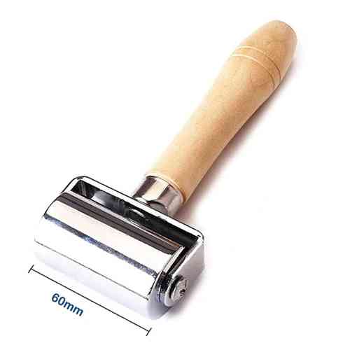 Валик для формовки кожи 60мм, металлический ролик Винница