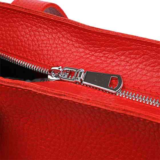 Шкіряна сумка жіноча сумка Shvigel 16355 Червоний Київ