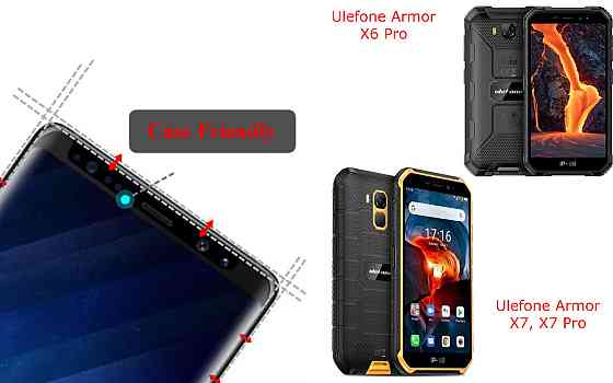Захисне скло HyperGlass Pro для Ulefone Armor X6 Pro, X7, X7 Pro – максимальна чутливість та захист Київ