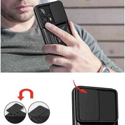 Чехол для мобильного телефона BeCover Military Poco F5 Black (709996) Винница