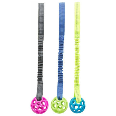 Игрушка для собак Trixie Bungee Tugger с мячом 7/48 см (4011905328690) Винница - изображение 7