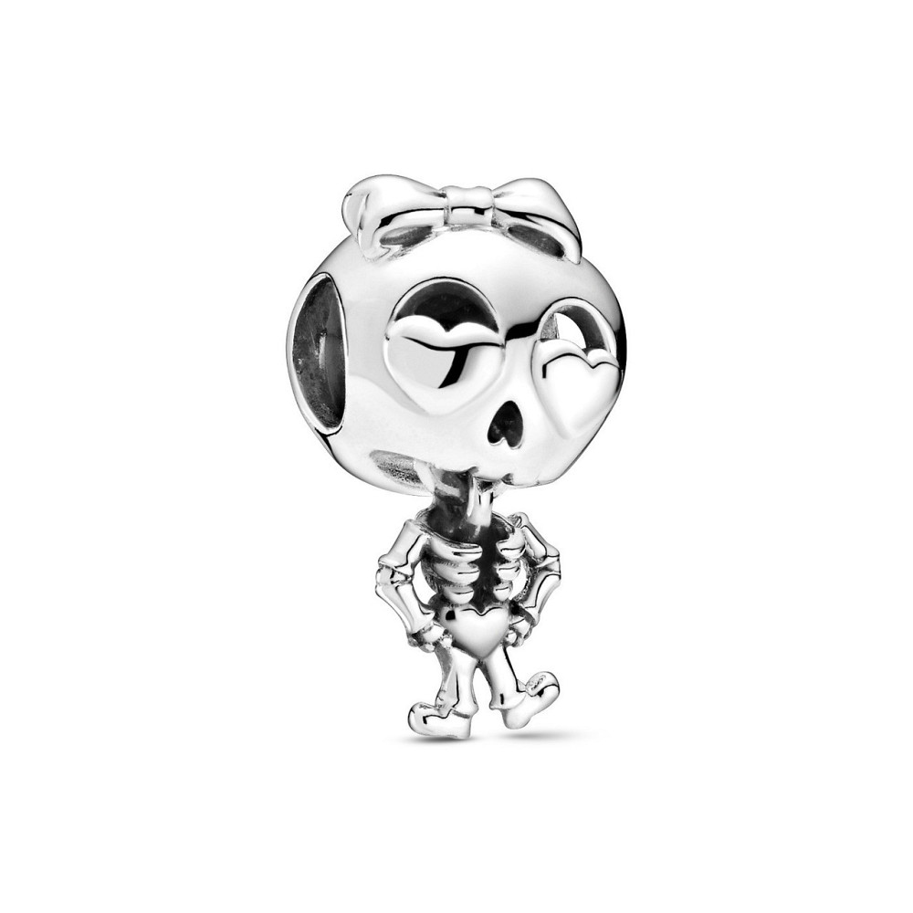 Срібна намистина Пандора  «Дівчинка скелет» 799070C00 MasterSem Київ - фото 1