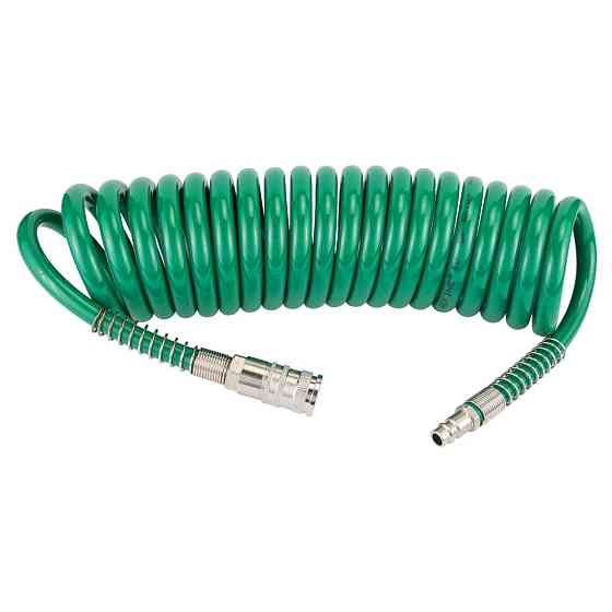 Шланг спиральный полиуретановый (PU) 5м 8×12мм REFINE (7012261) Киев