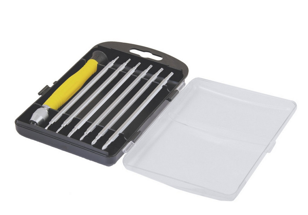 MASTERTOOL Насадки викруткові MASTERTOOL прецинзійні двосторонні з тримачем набір 7 шт 40-0164 Коломия - фото 3