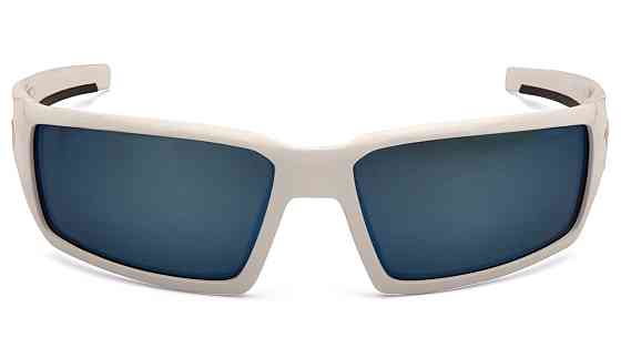 Окуляри захисні Venture Gear Pagosa White (ice blue mirror) Anti-Fog, дзеркальні сині в білій оправі Запоріжжя