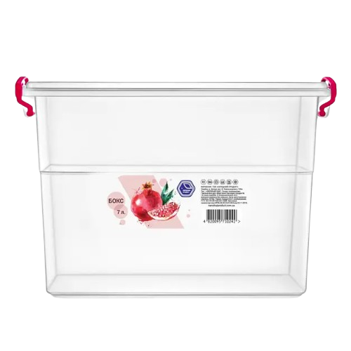 Контейнер для харчових продуктів 7л з ручками Народний продукт Житомир - изображение 1