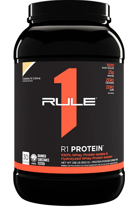 Протеїн Rule One Protein 900 gram (Cookies &amp; Creme) Луцьк - фото 1