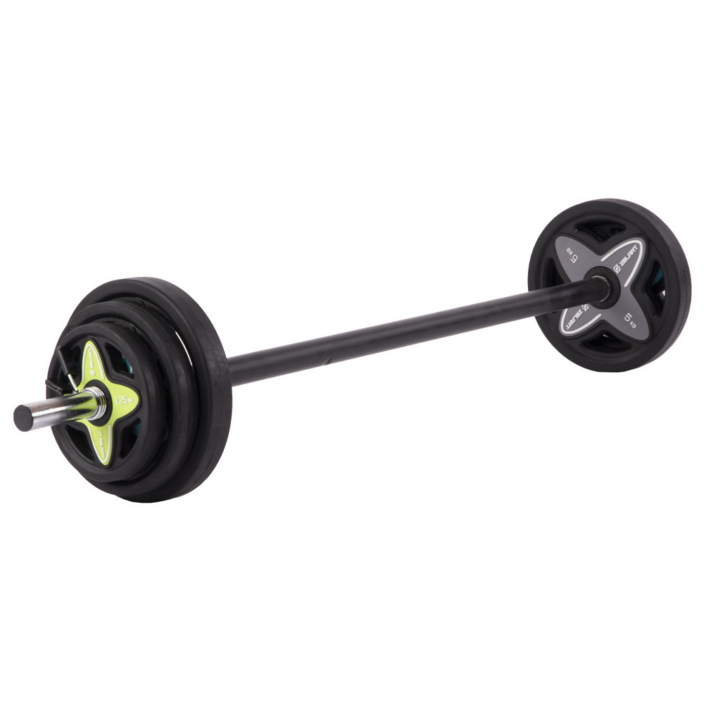 Штанга для фітнесу й аеробіки на 20 кг Record 7216 довжина-1,3 мм 28 кг Київ - фото 1