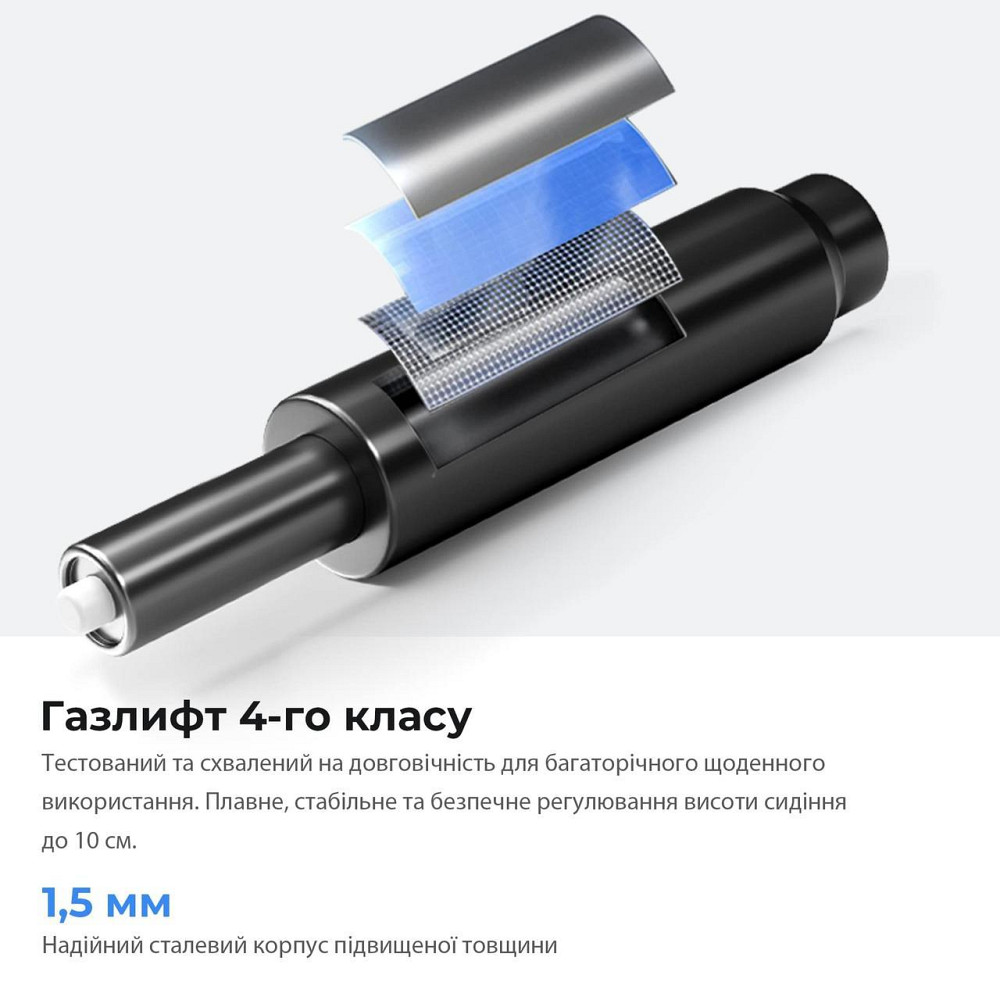 Крісло для геймерів Anda Seat X-Air Mega Size XL Mesh Gray Twilight (AD-WY-01-GGSP) ( Сірий ) Харків - фото 19