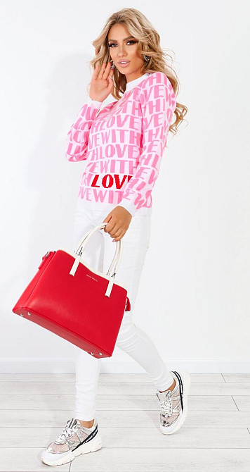 Свитер с буквами (42-46) Киев - изображение 4