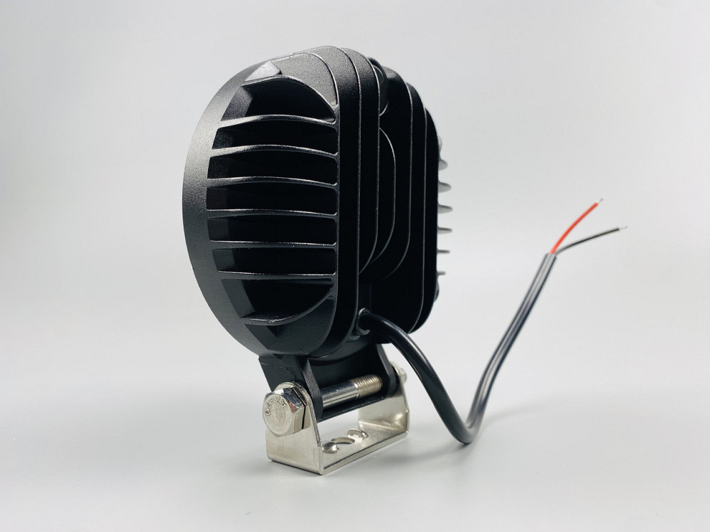 Фара LED кругла 19 led chip 9-30V, Світлодіодна лампа для позашляховика Мукачево - фото 3