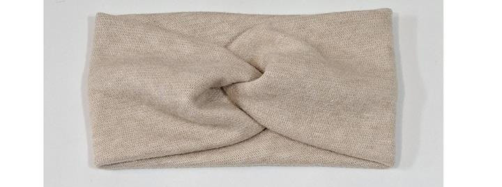 Пов'язка жіноча ангора бежева Київ - фото 1