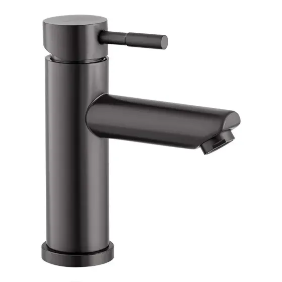 Смеситель для умывальника WEZER EKO1A-01-ВLACK черный Киев