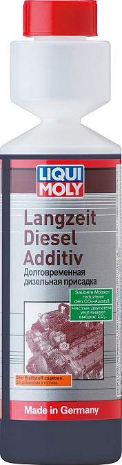 Liqui Moly 2355 Довготривала дизельна присадка – Langzeit Diesel Additiv (250 мл) Ковель - фото 1