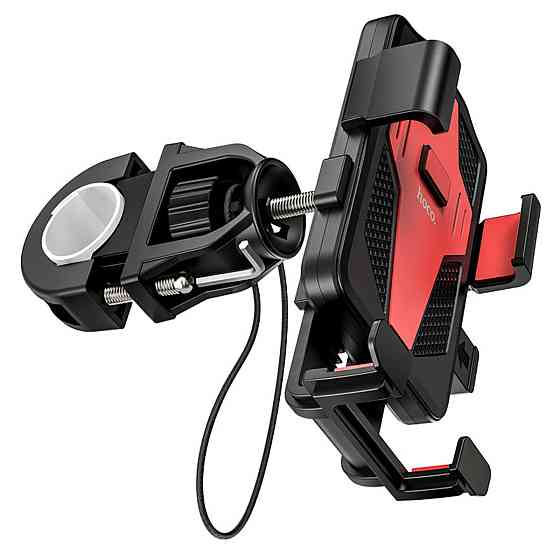 Тримач для мобільного HOCO CA73 Flying one-touch bicycle and motorcycle universal holder Black＆Red Киев