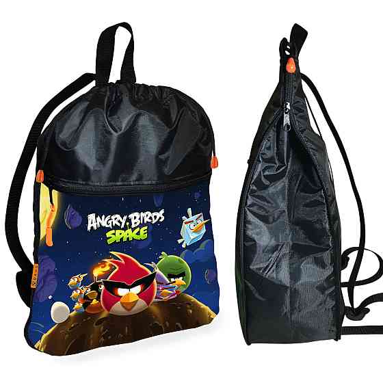 Шкільний рюкзак дитячий Angry Birds + Сумка для взуття спортивної форми рюкзак-мішок хлопчикові (01916) Київ