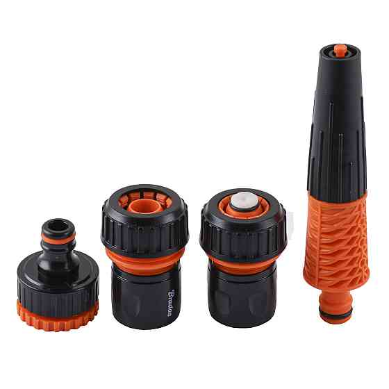 ECO-PWB5500-34 BLACK LINE, Комплект из 4 элементов для полива на шланг 3/4″ bradas Польша Киев
