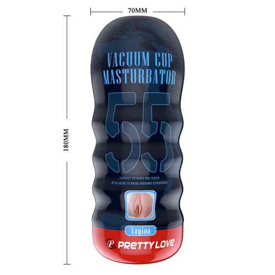 Мастурбатор - Pretty Love Vacuum Cup Masturbator Vagina Sex Aura Київ