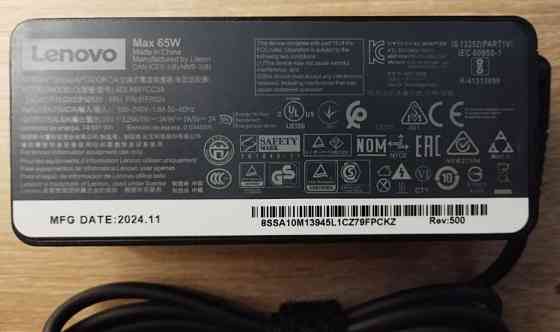 Зарядний пристрій Lenovo USB Type-c 65вт. Нове. Київ