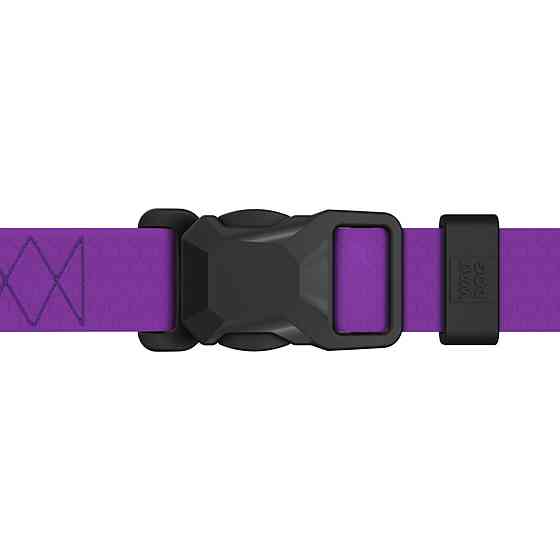 Шлея для собак водостійка анатомічна Н-подібна WAUDOG Magnet з QR-паспортом, магнітна пряжка-фастекс, L, Ш 25 мм, А 50-85 см, В 61-100 см, фіолетовий Київ