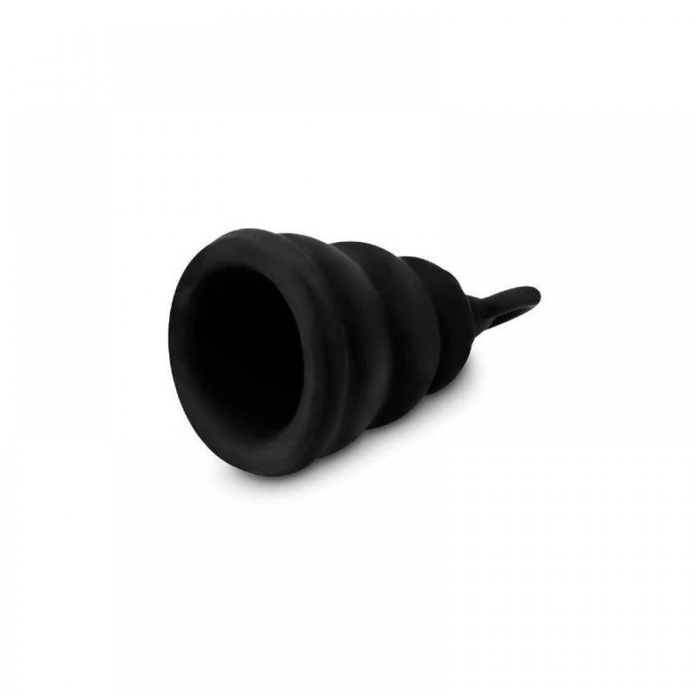 Менструальна чаша Gcup Gvibe, S, чорна, 6 х 3.5 см Sex Aura Київ - фото 2
