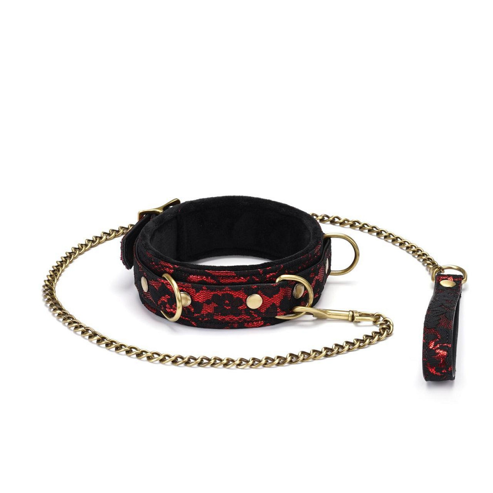 Нашийник з повідцем Liebe Seele Victorian Garden Collar with Leash Sex Aura Київ - фото 1