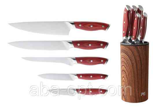 Набір ножів з підставкою 6 предметів Тал (шт) Одеса