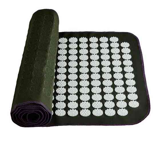 Аплікатор Кузнєцова Килимок серія Eko-Lux 512 Оливковий – Масажний килимок для релаксації Івано-Франківськ