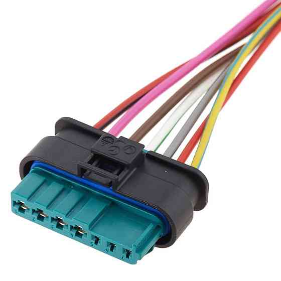 Роз'єм конектор с проводом, 7-кон., 872-689-505, Hirschmann Германия універс., Моторний BMW Київ