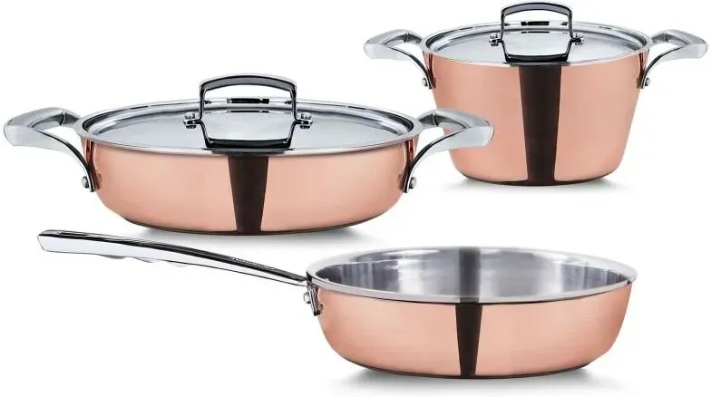 Pensofal Luksusowy 5-Częściowy Miedziany Zestaw Naczyń Kuchennych Reserve Na Indukcję Київ - фото 1