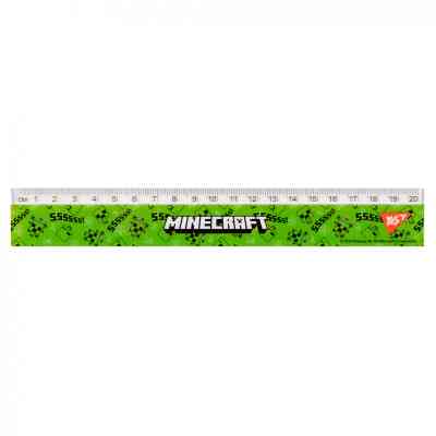 Лінійка Yes Minecraft Spring 20 см (370666) Вінниця
