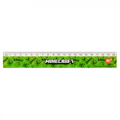 Линейка Yes Minecraft Spring 20 см (370666) Винница - изображение 2