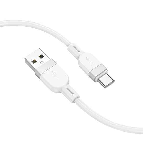 Кабель HOCO X109 Energy silicone charging data cable Type-C(L=1M) White Київ