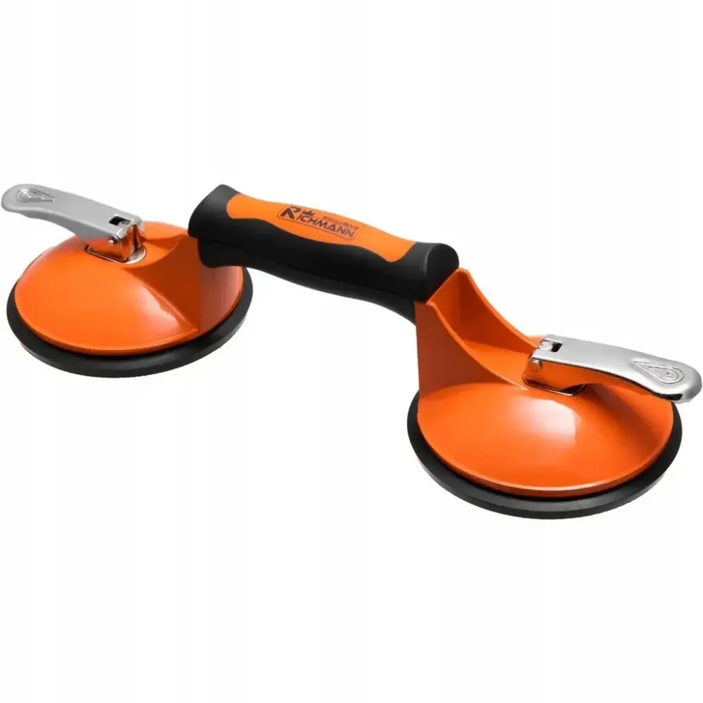 Присоска подвійна алюмінієва монтажна 120 кг 123 мм Richmann C0491 Коломыя - изображение 1