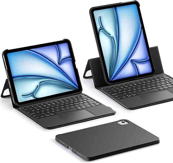 Клавіатурний чохол ESR Ascend Keyboard Case чорний для iPad Pro/Air 11'' сумісний, магнітна знімна клавіатура, підставка Київ