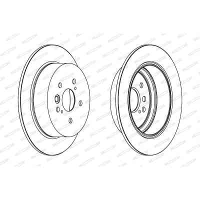 Тормозной диск FERODO DDF1486C Винница