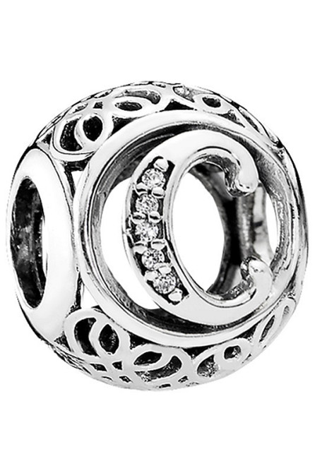 Срібна намистина Пандора  "Літера С" MasterSem Київ - фото 1