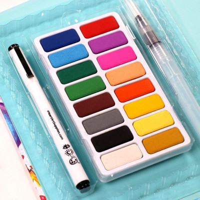 Набор для творчества IHeartArt с акварельными красками Акварельные фантазии (8002) Винница - изображение 7