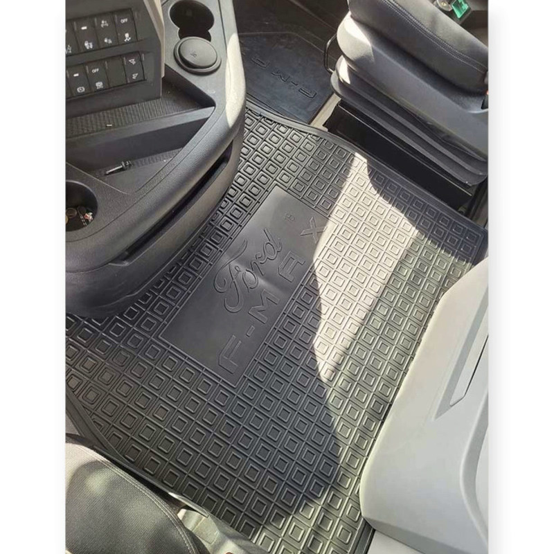 Коврики Форд f-max 2018-2023 борт 2,5см, с перемычкой салона Мукачево - изображение 1