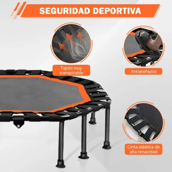 Фитнес батут круглый с ручкой для тренировок дома и зале Ø105/120 Коломыя