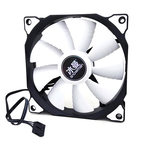 Вентилятор для корпусу 120мм 45фут3/хв 4пін, без підсвітки, Snowman F120 Вінниця - фото 1