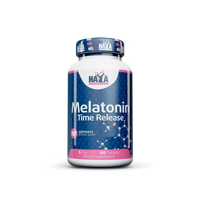 Мелатонин Haya Labs Melatonin Time Release 5 mg 60 tabl Луцк - изображение 1