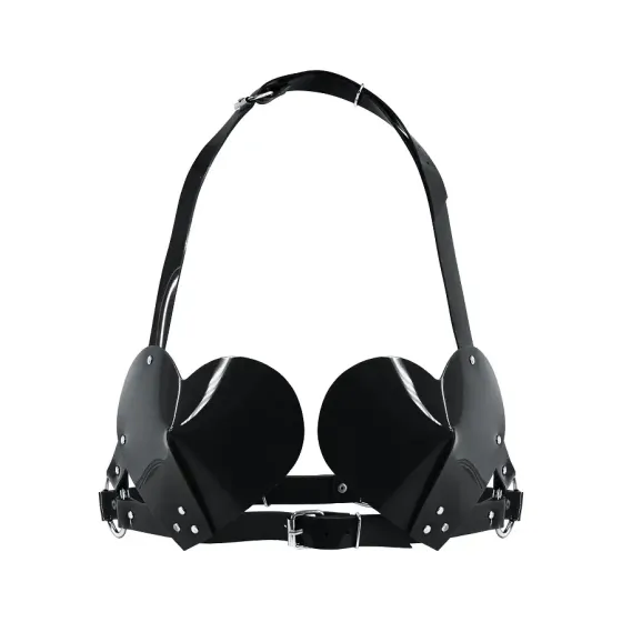 Ліф Серце Feral Feelings - Hearts Bra Black Львів