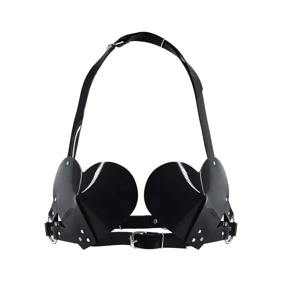 Ліф Серце Feral Feelings - Hearts Bra Black Львів - фото 1