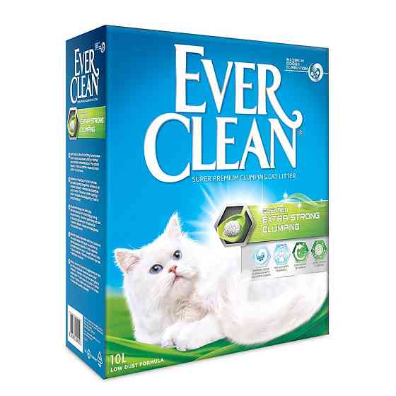 Наповнювач для котячого туалету Евер Клін Ever Clean Extra Strong Clumping Scented Екстра сила з ароматом свіжості, 6 л Вінниця