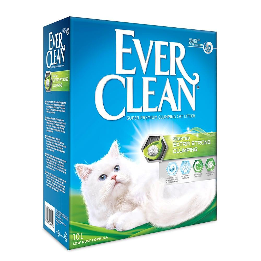 Наполнитель для кошачьего туалета Эвер Клин Ever Clean Extra Strong Clumping Scented Экстра сила с ароматом свежести, 6 л Винница - изображение 2