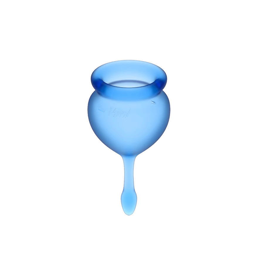 Менструальные чаши Feel Good Menstrual Cup dark blue Sex Aura Киев - изображение 4