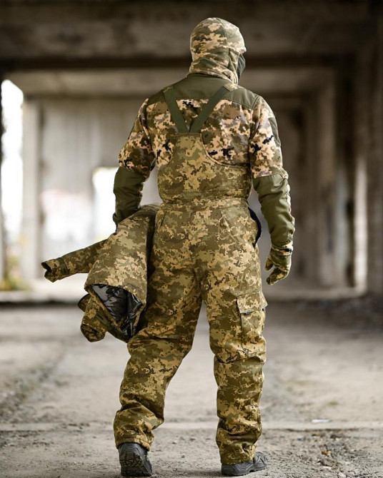 Зимний тактический костюм Omnihit пиксель 5в1 ВТ6872 Одесса - изображение 10