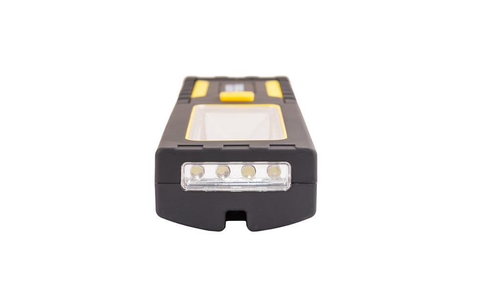 MASTERTOOL Ліхтар магнітний з підвісом MASTERTOOL 220х54х28 мм 4xLED+COB LED 3xAAA ABS 94-0808 Коломия - фото 4