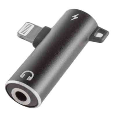 Перехідник Lightning M to Lightning F + 3.5mm F XoKo (AC-305) Вінниця